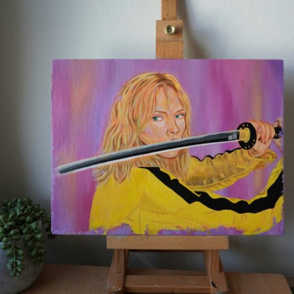 KILL BILL - ORIGINAL OIL PAINTING