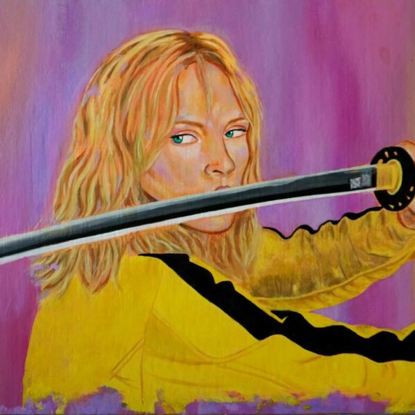 KILL BILL - ORIGINAL OIL PAINTING